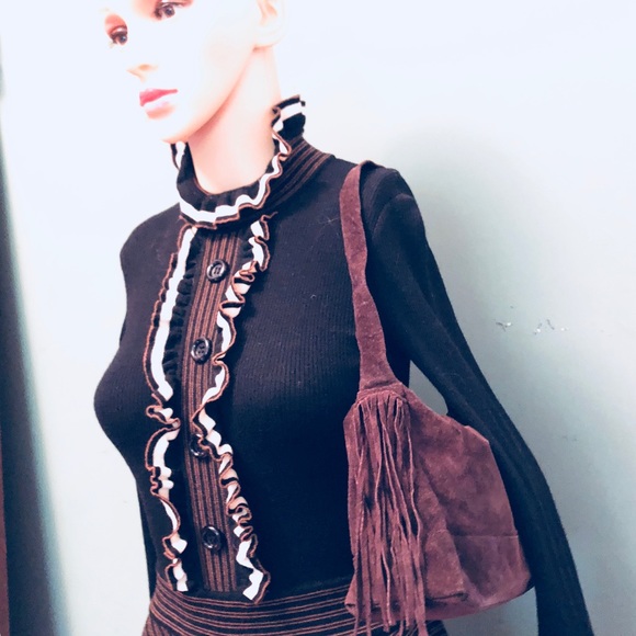 Amicci Handbags - SALE❗️ New SUEDE Fringe Handbag